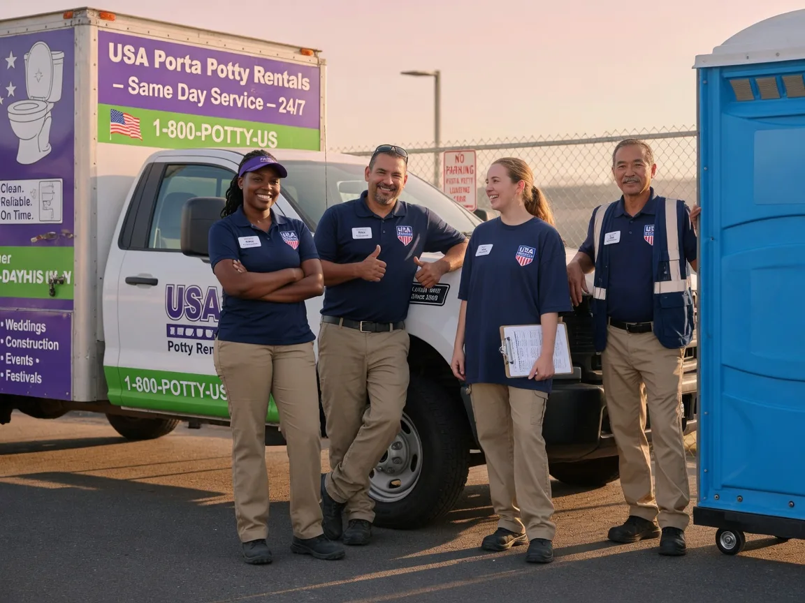 Porta Potty Rental company in New Cumberland, WV